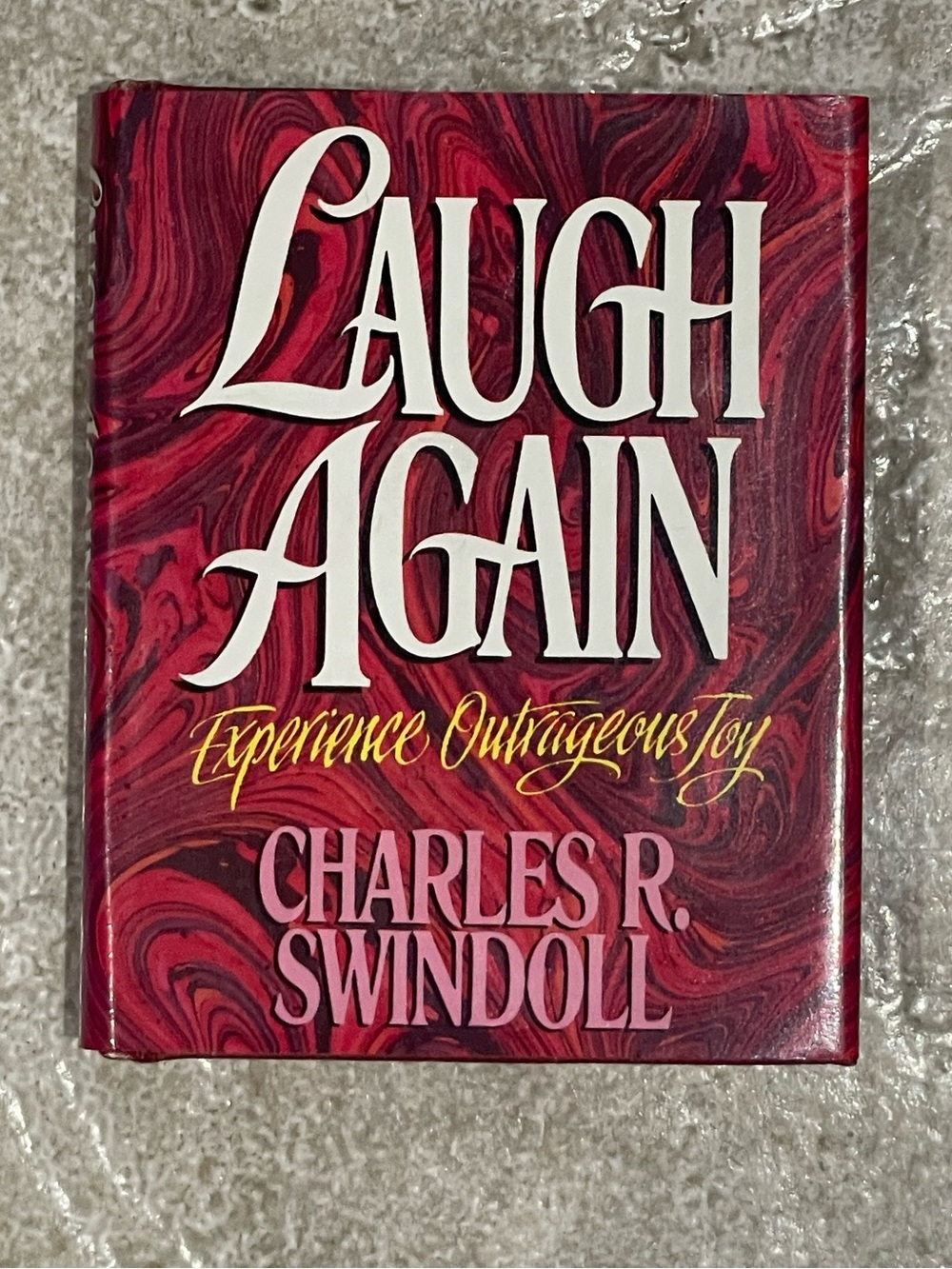 Laugh Again by Charles R. Swindoll Hardcover Vintage Mini - Pristine